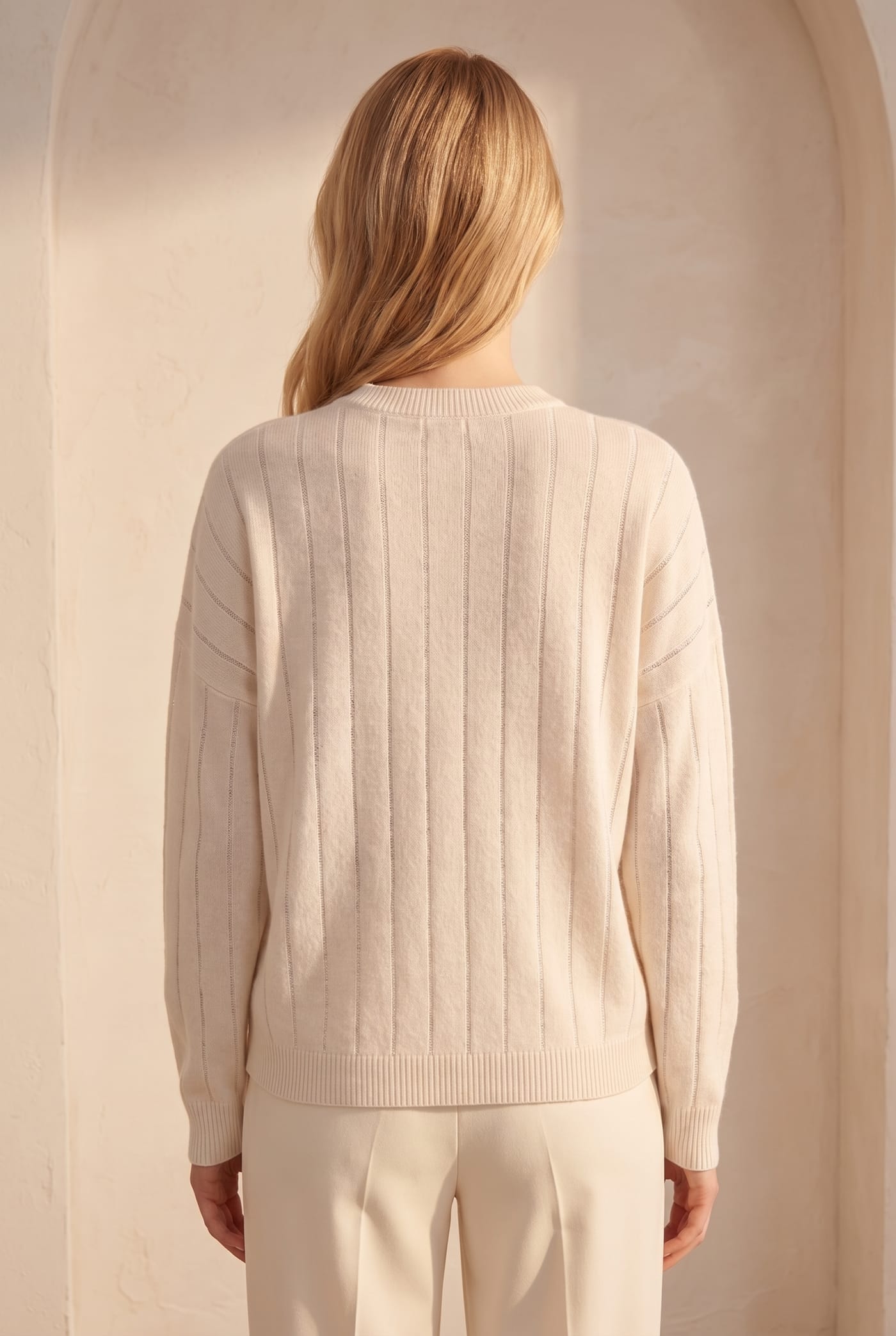 Style 237106TS sweater, back view