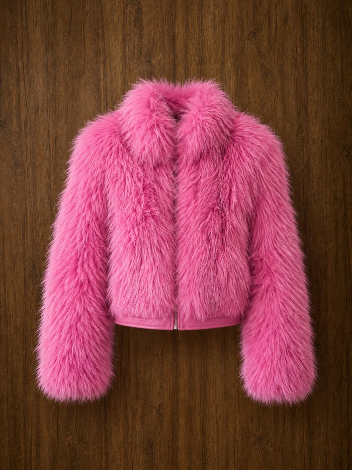 Candy fox jacket, front