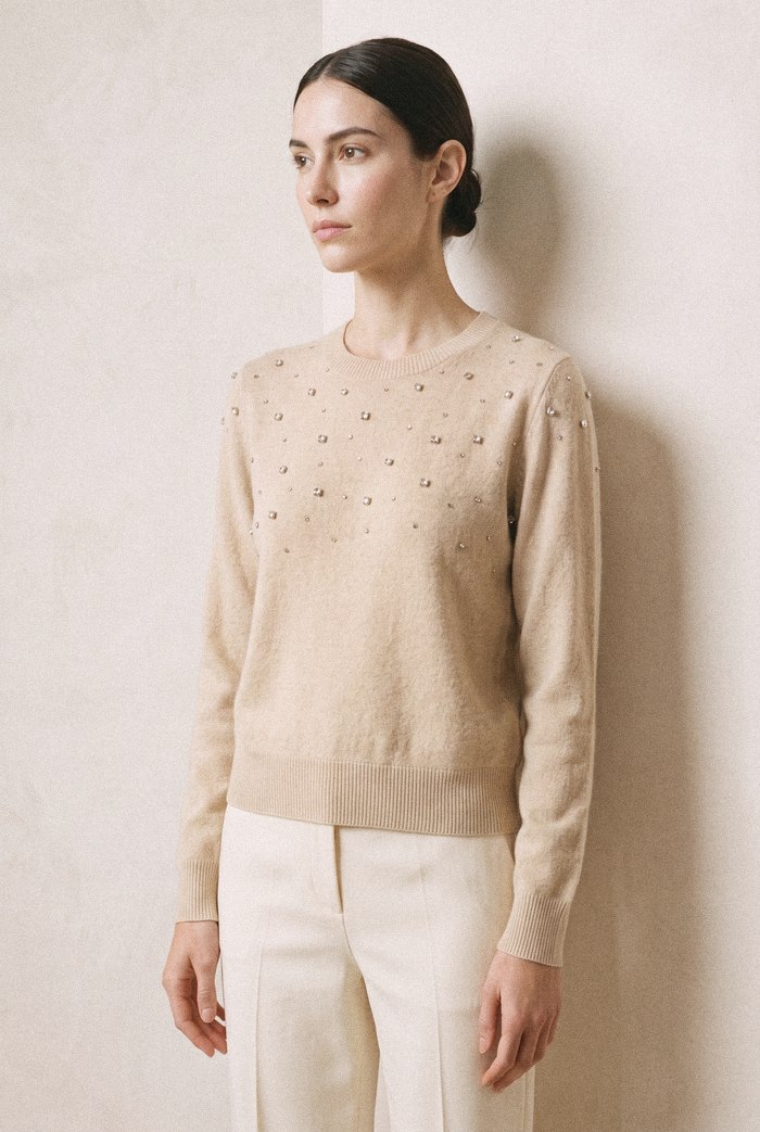Rhinestone Crewneck